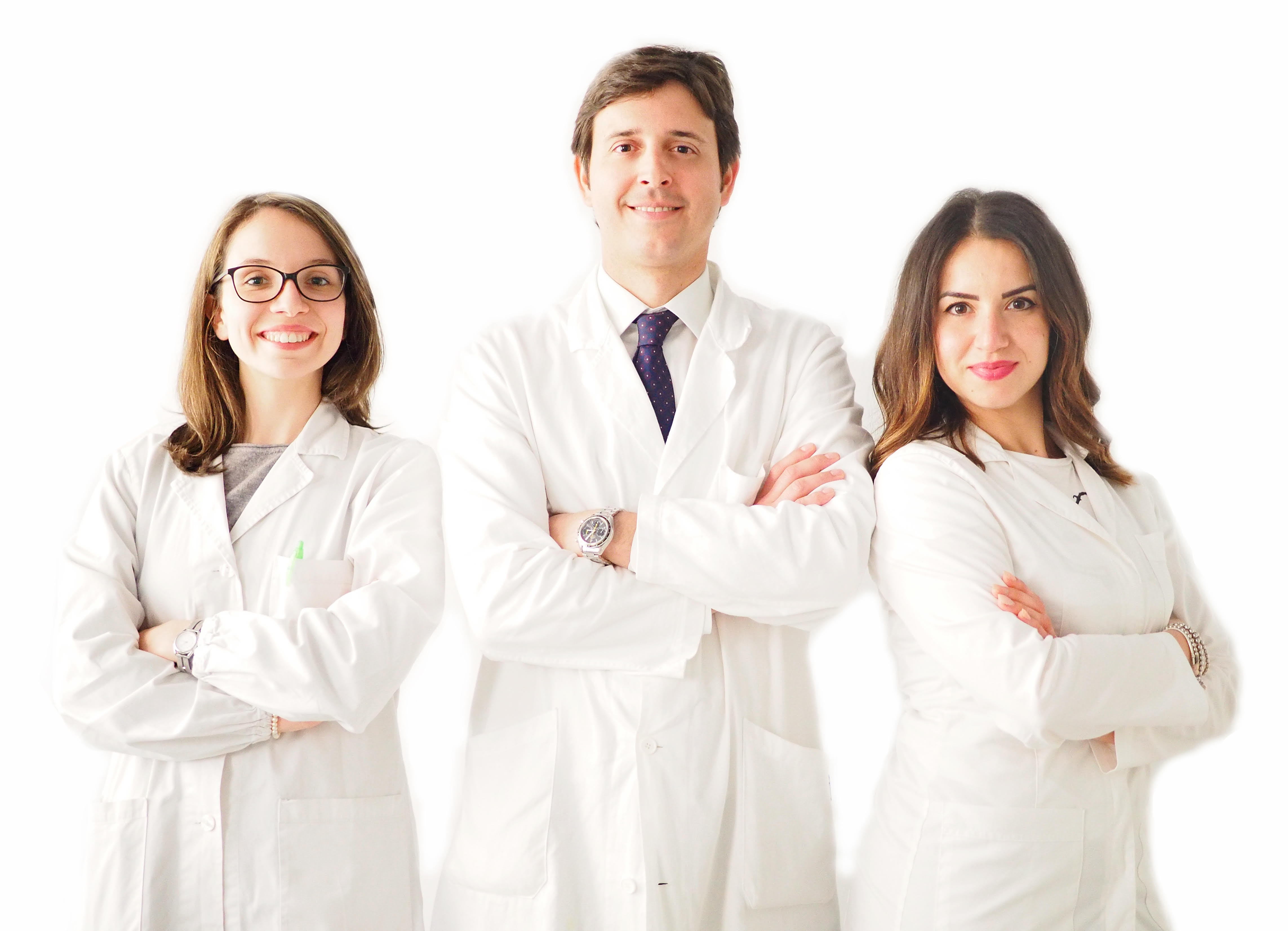 Foto dell'equipe del reparto di Oculistica della  Clinica Miracolosa - Basovizza